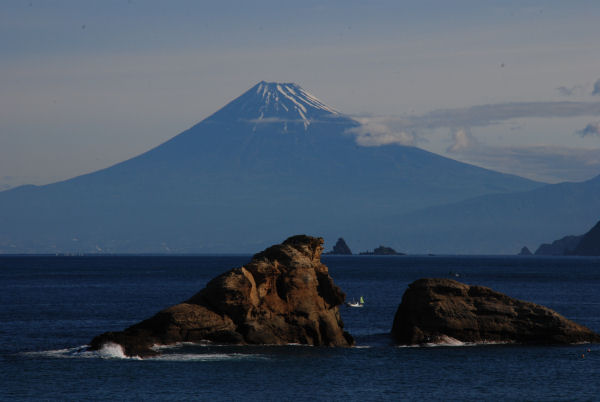 (3315)雲見海岸からの富士山