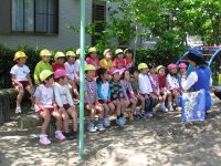中川幼稚園交通安全教室