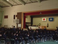 松崎高校卒業式