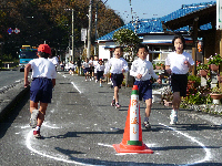 中川小学校マラソン大会