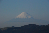 長九郎山頂からの富士山