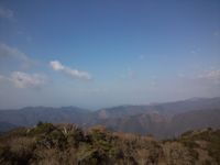 今日の長九郎山山頂