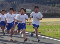 松崎高校「マラソン大会」