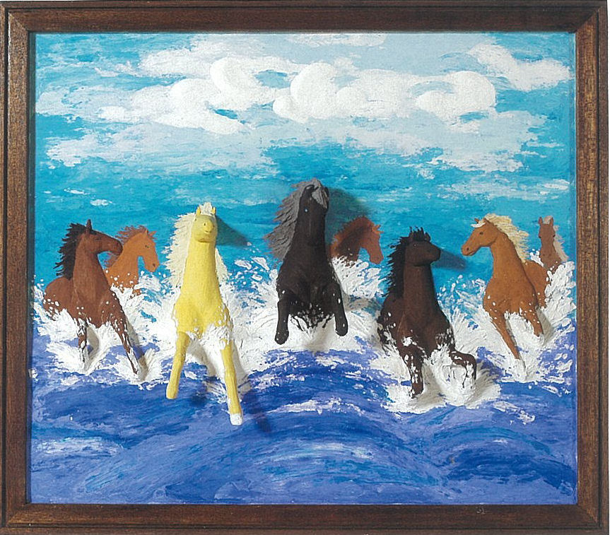 第10回全国漆喰鏝絵コンクール 受賞作品図録 | 松崎町