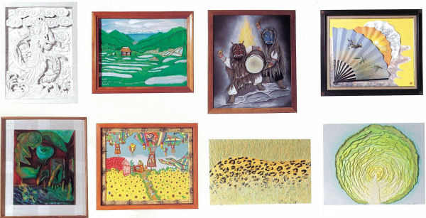 第9回全国漆喰鏝絵コンクール 受賞作品図録 | 松崎町