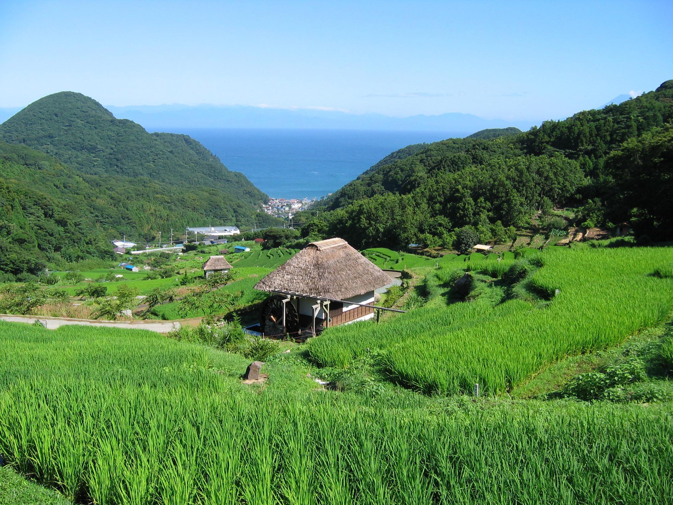 松崎町が 日本で最も美しい村 連合に加盟 松崎町
