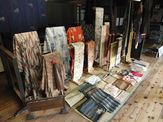 織物展示