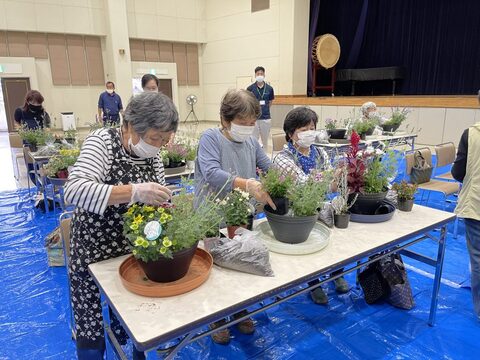 寄せ植え教室