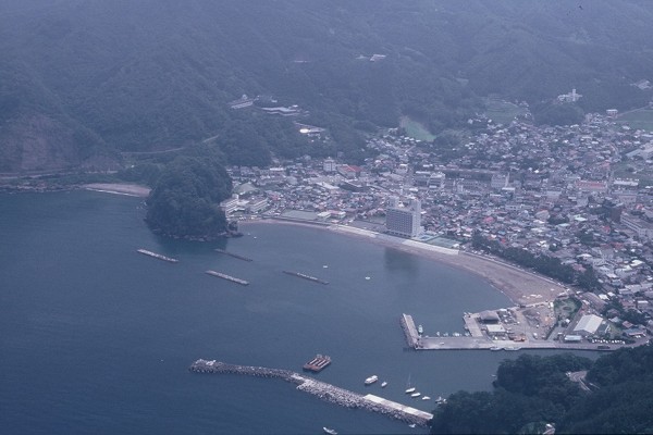 (2)上空からの町並み