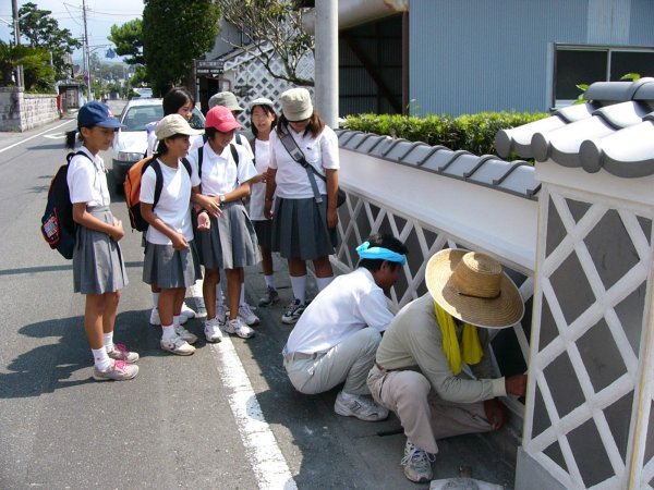 (1198)なまこ壁技術伝承