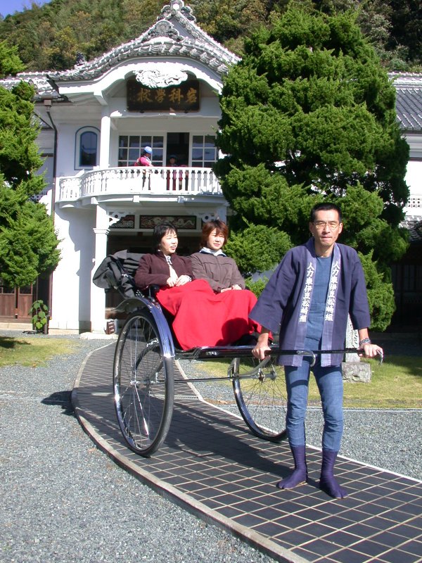 (1332)岩科学校と人力車
