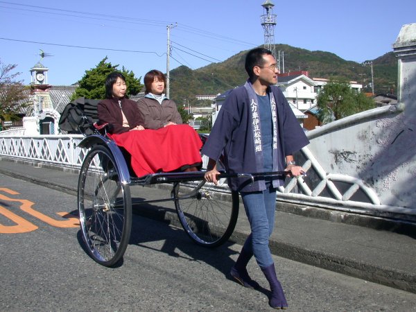 (1333)ときわ橋と人力車
