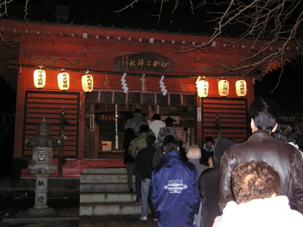 (1390)伊那下神社の初詣