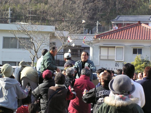 (1393)石部の餅まき大会