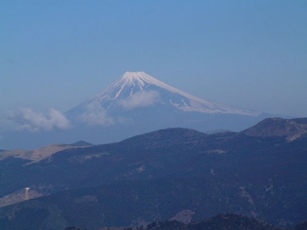 (1420)長九郎山山頂からの富士山