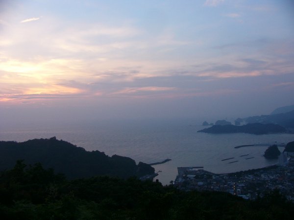 (1675)牛原山からの夕景