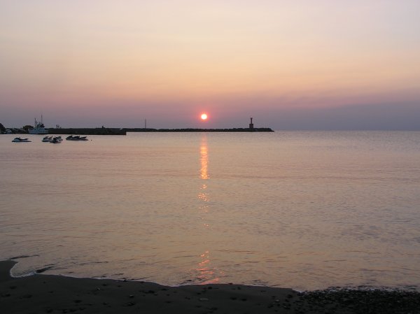 (1783)松崎海岸からの夕日