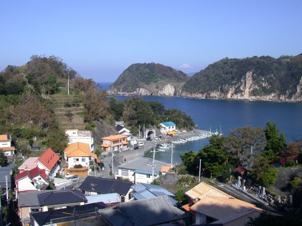 (1874)岩地からの富士山