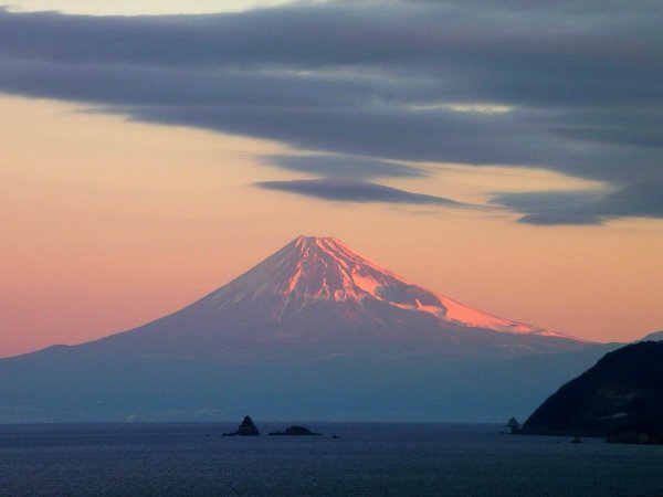 (1914)夕景の富士山