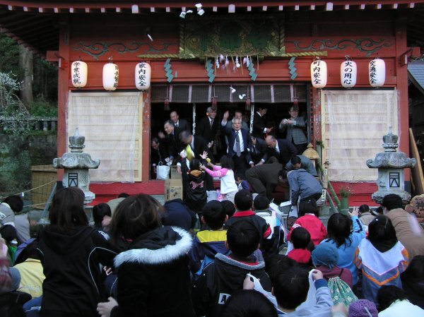 (1950)節分会（伊那下神社）