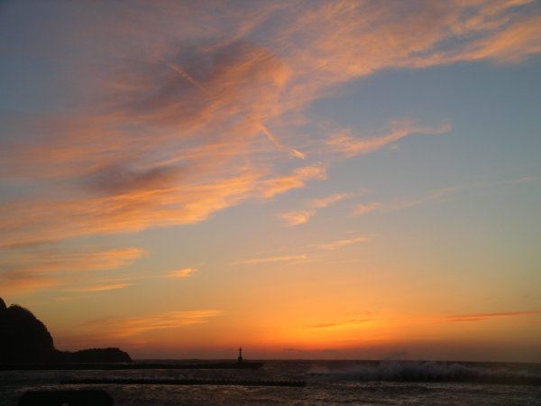 (1965)松崎海岸の夕陽