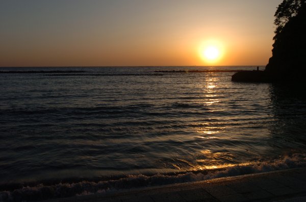 (2020)松崎海岸の夕陽