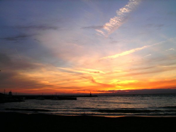 (2073)松崎海岸からの夕日