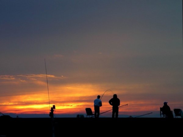 (2093)石部海岸の夕日