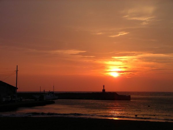 (2113)松崎海岸の夕陽