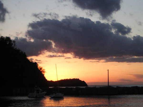 (2282)松崎港の夕景