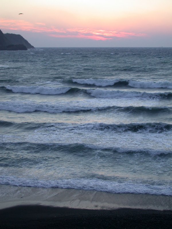 (2312)外部海岸の夕景