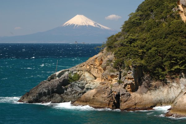 (2429)雲見赤井浜からの富士山