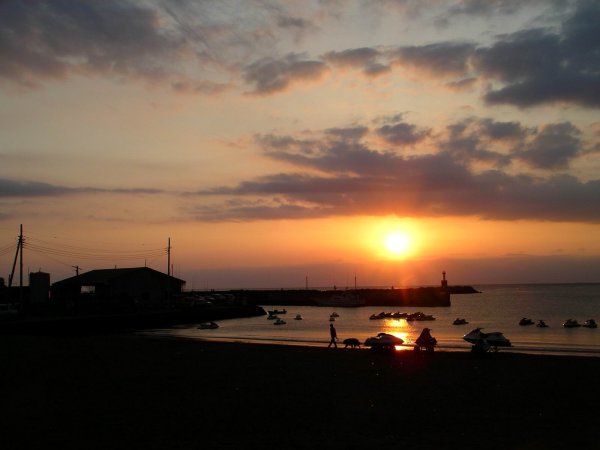 (2458)松崎海岸の夕景