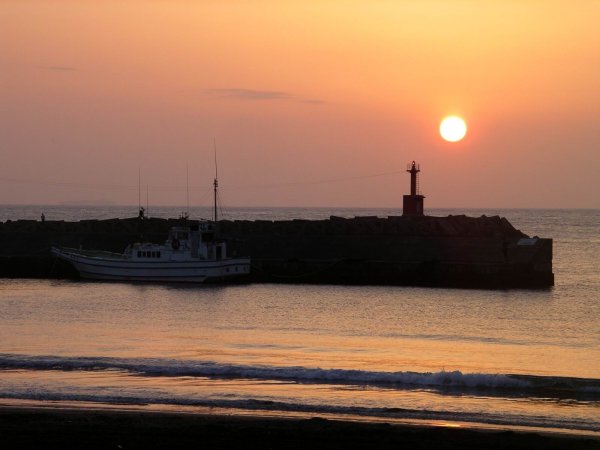 (2475)松崎港の夕景