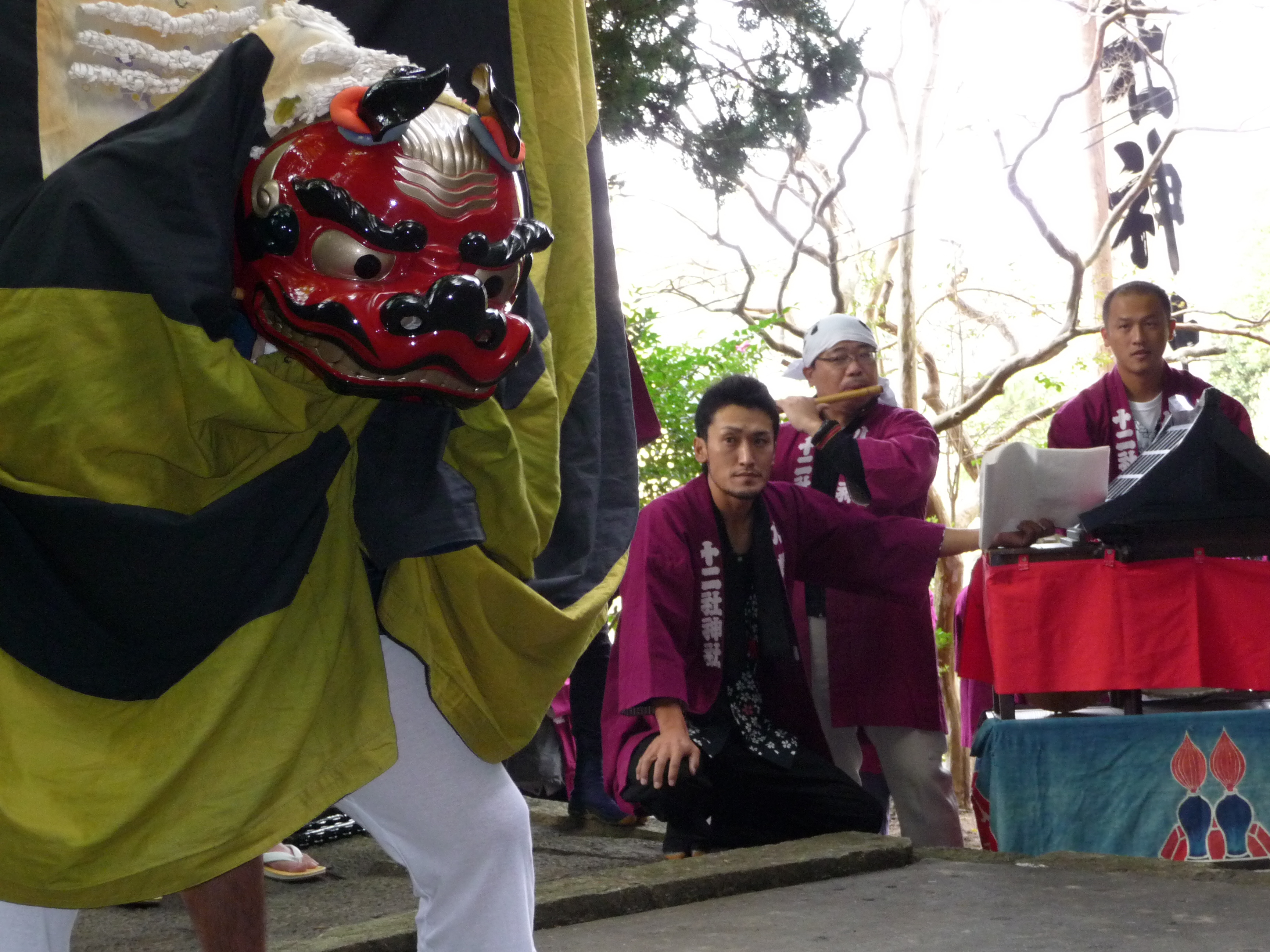 (2863)八幡神社神楽奉納