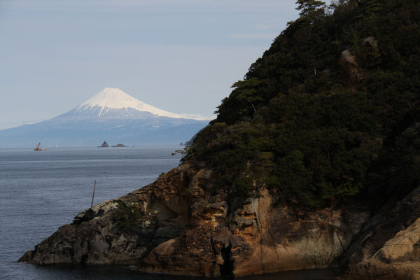 (3378)雲見赤井浜からの富士山