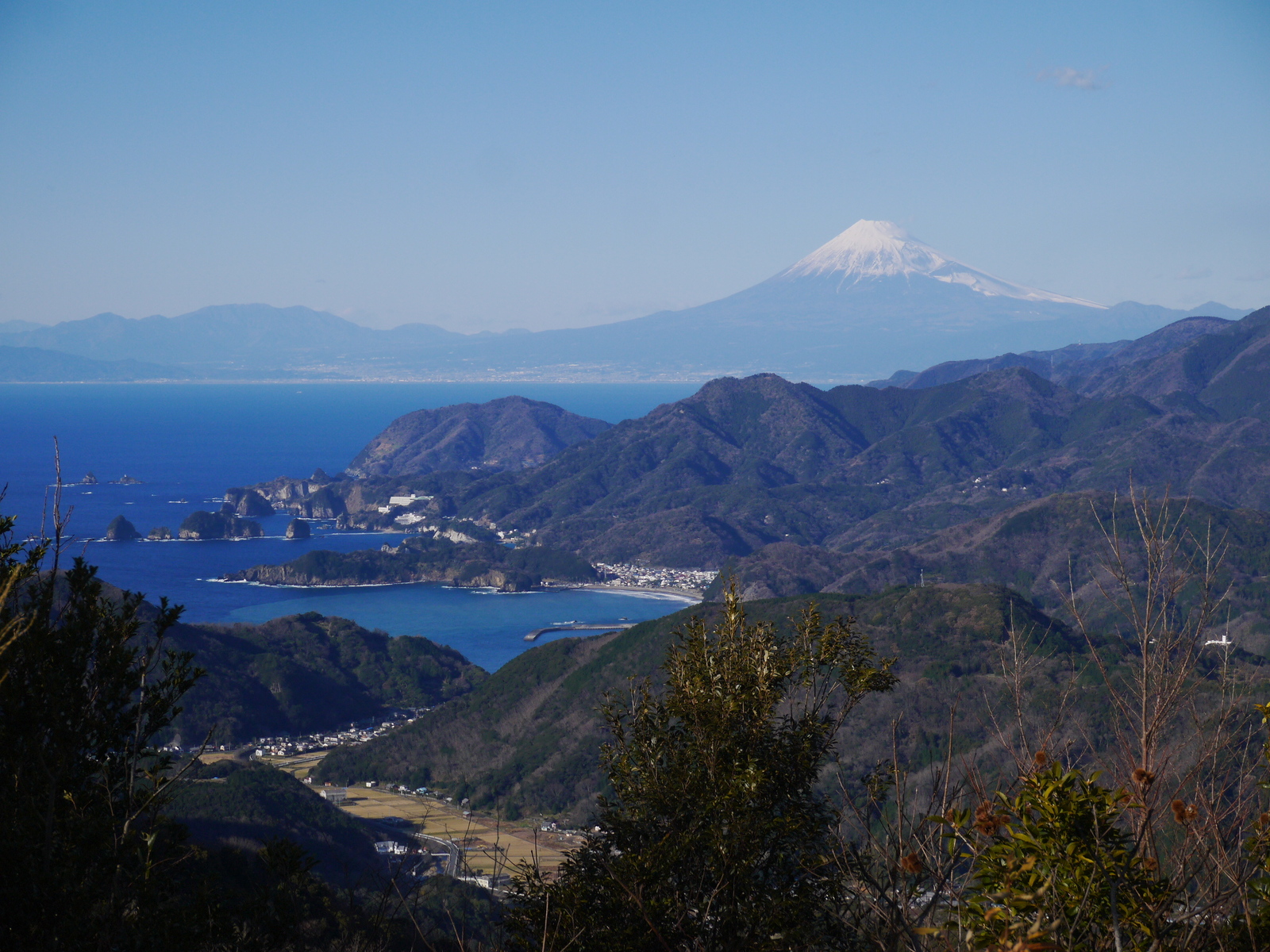 暗沢山からの富士山