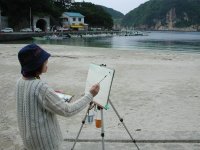 岩地海岸スケッチ