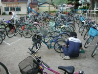 松小自転車点検