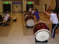 牛原太鼓練習