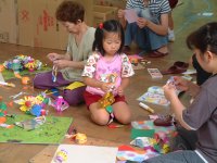 三浦幼稚園七夕飾り