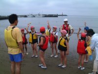 岩科小学校カヌー教室