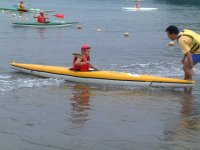 岩科小学校カヌー教室