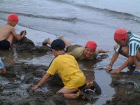 岩科小学校海遊び