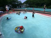 大沢プールオープン