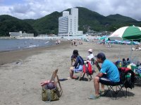 今日の松崎海水浴場