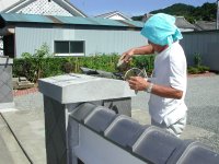 なまこ壁技術伝承