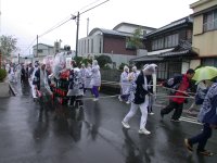 今日はあいにくの雨・・・
