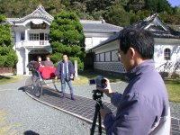 ふるさとCM大賞応募作品撮影中