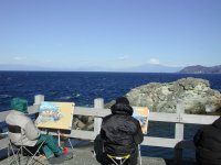 富士山スケッチ